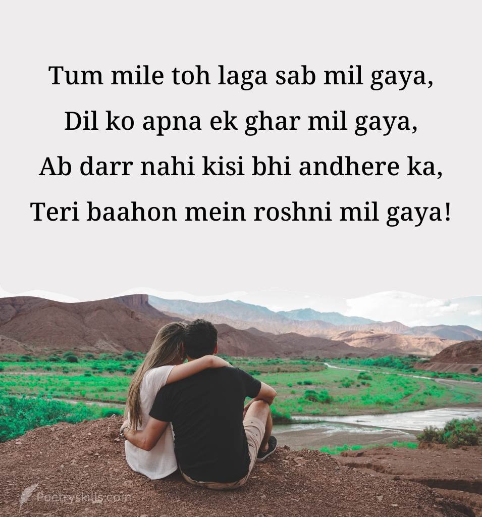 Romantic Relationship Shayari for Love