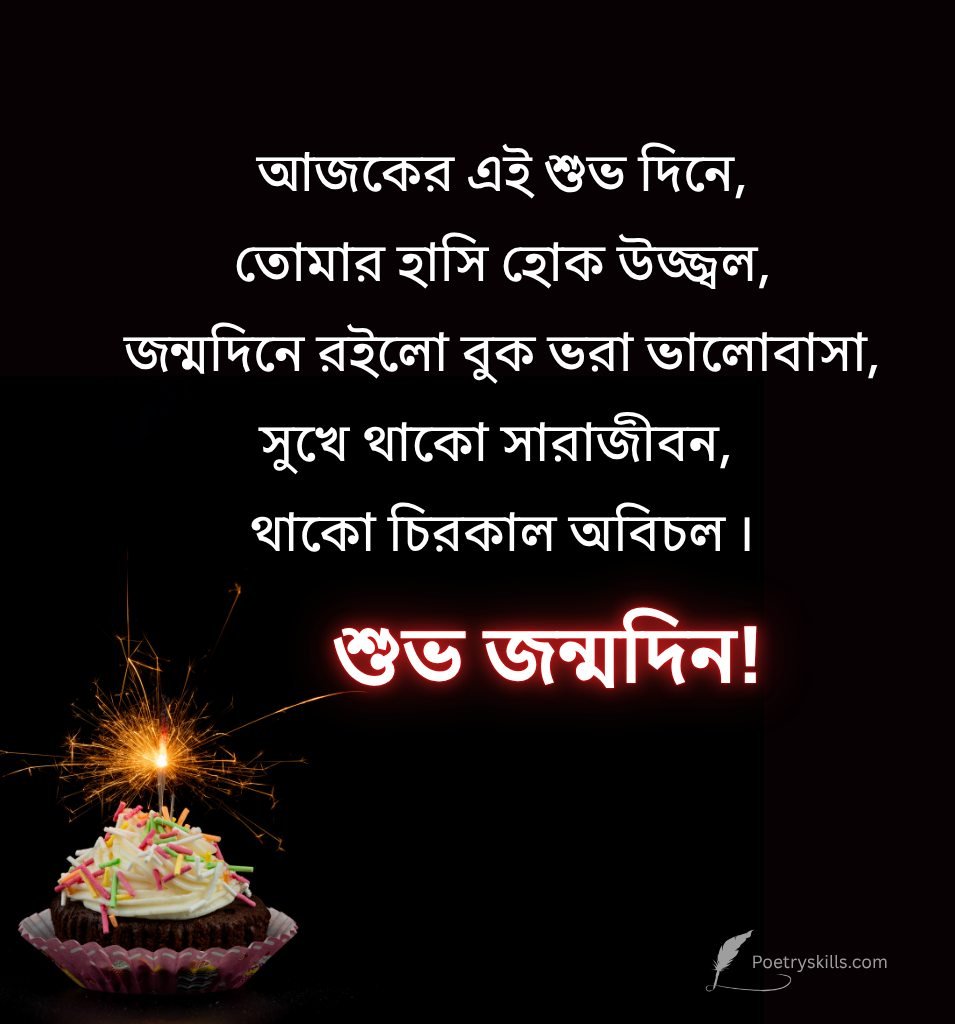 Best Subho Jonmodin Shayari in Bengali