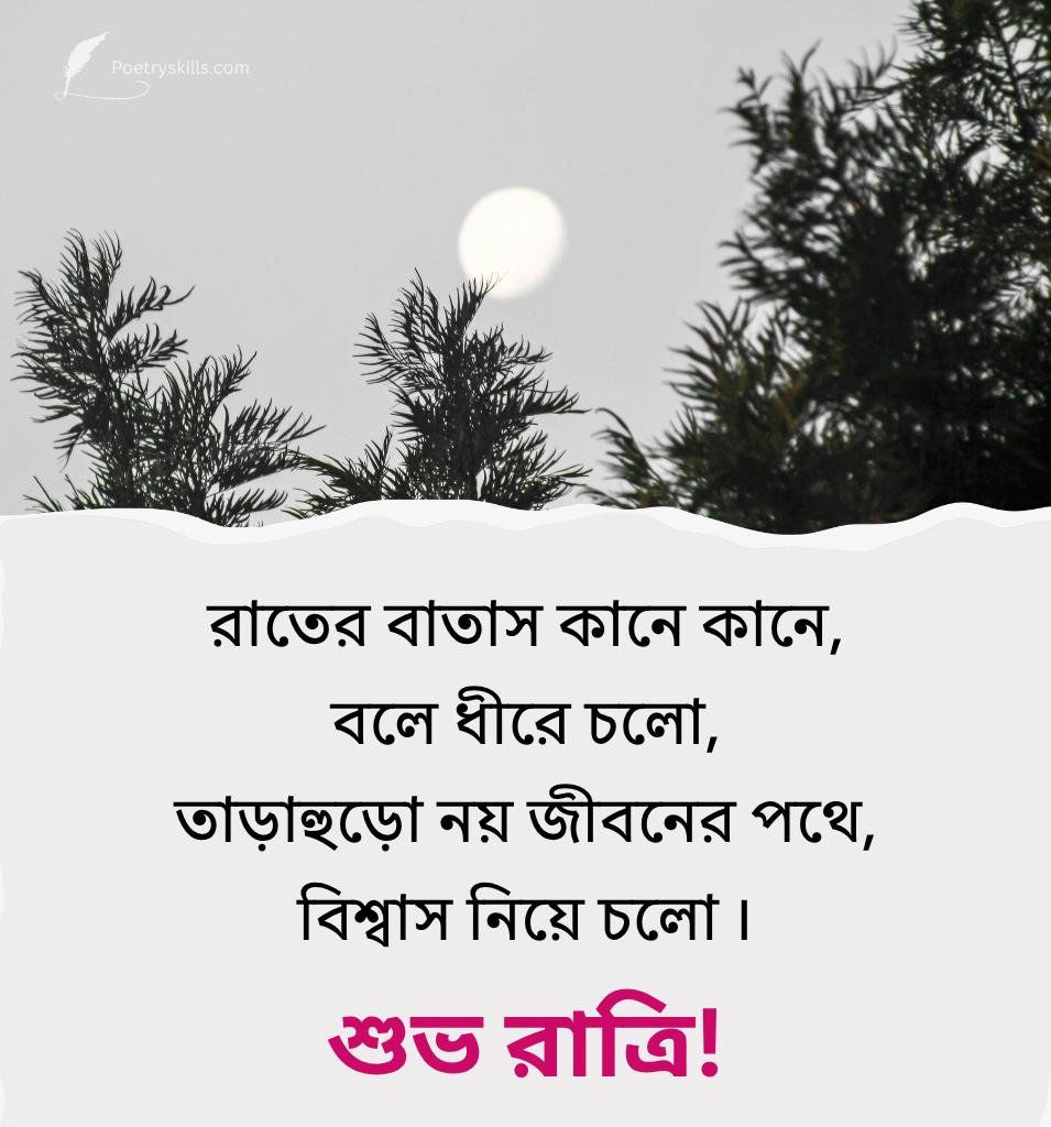 Subho Ratri Wishes For Friend Bangla