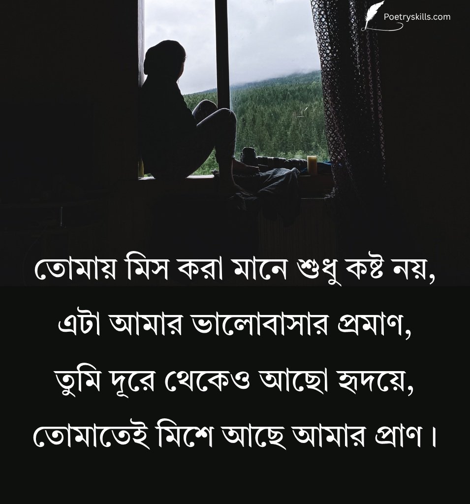 Sad Miss You Status Bangla
