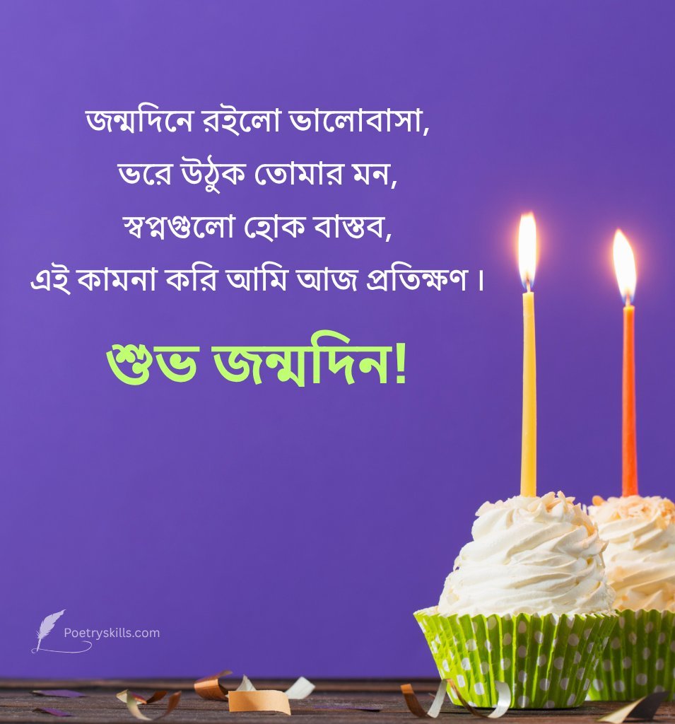 Happy Subho Jonmodin Bengali Wishes