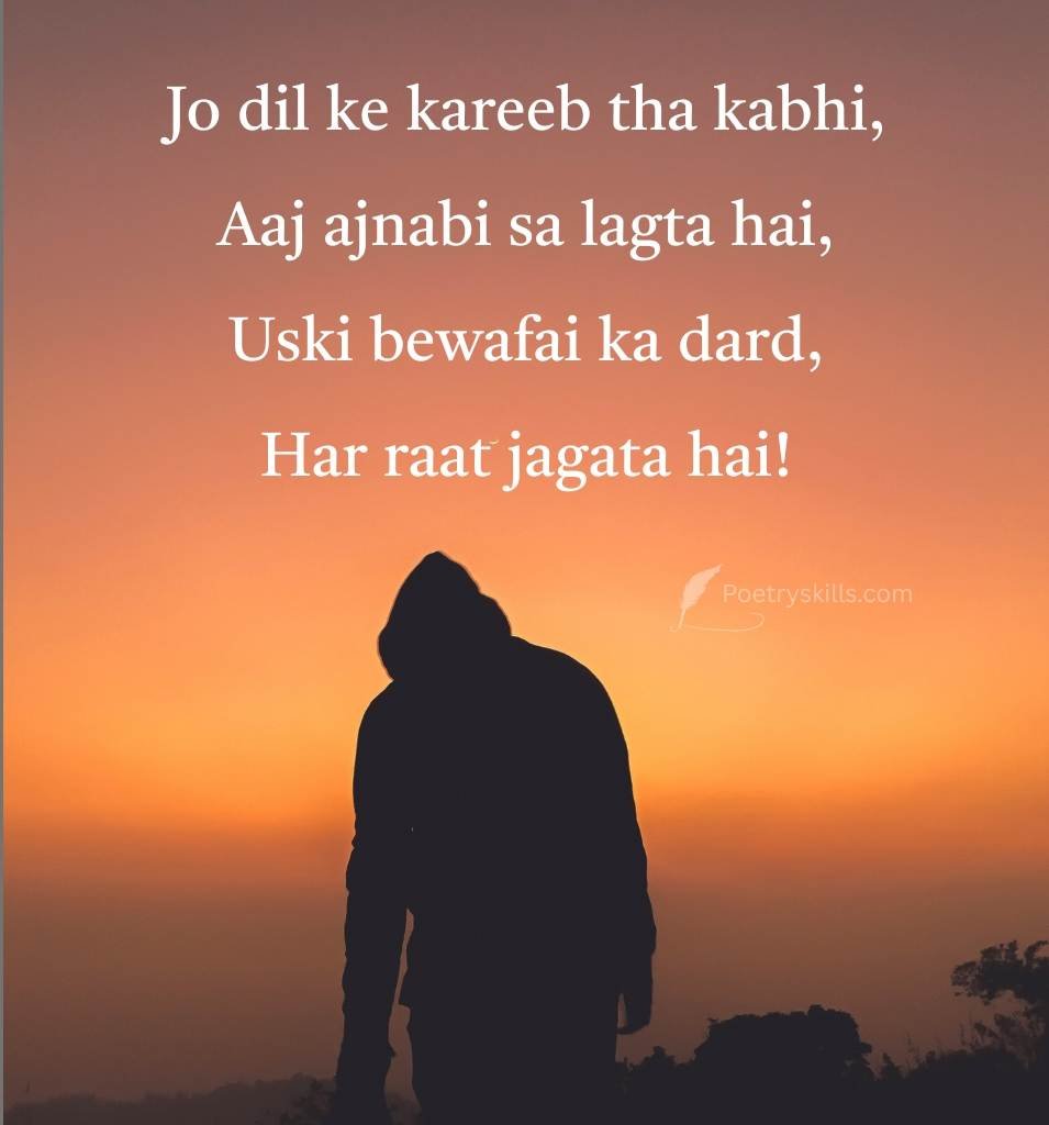 Sad Bewafa Shayari for Alone lovers