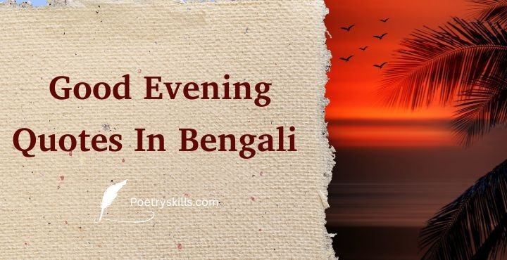Bangla Good Evening Quotes