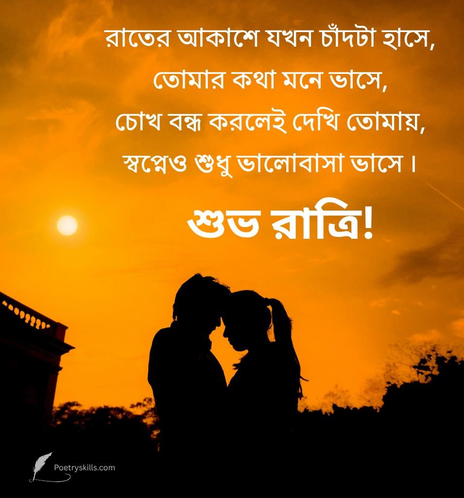 Bangla Romantic Good Night Status With Love