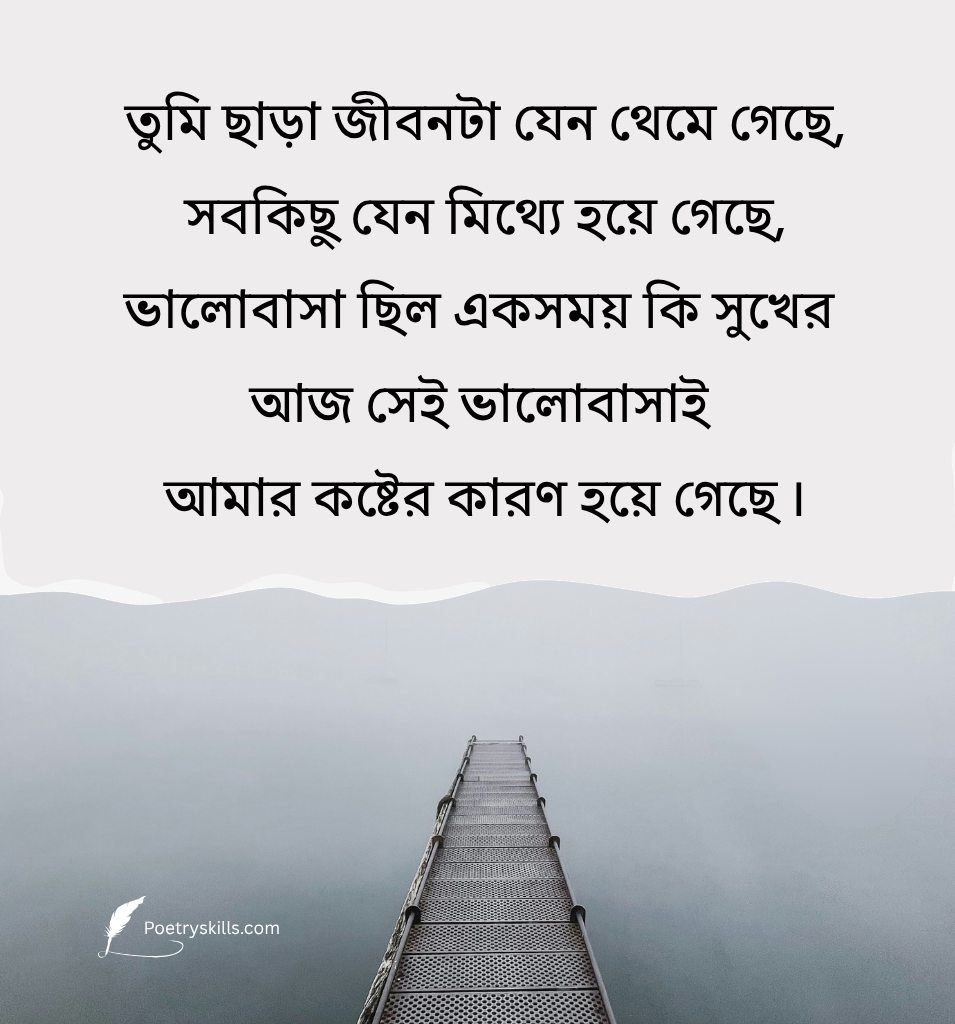 Emotional Sad Shayari In Bengali For Social Media