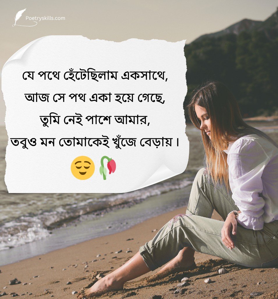 Bengali Life Sad Shayari For Loneliness and Pain