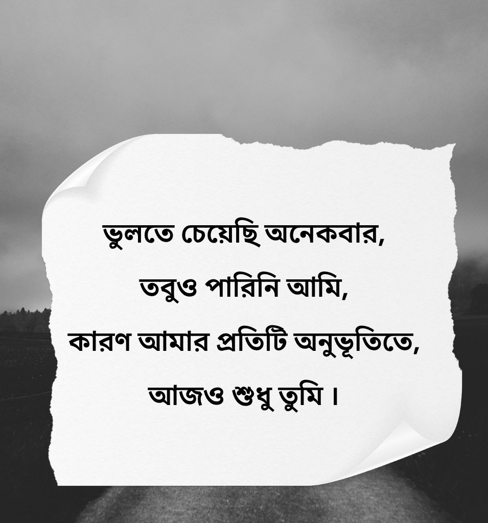 Bengali Miss You Shayari For Boyfriend