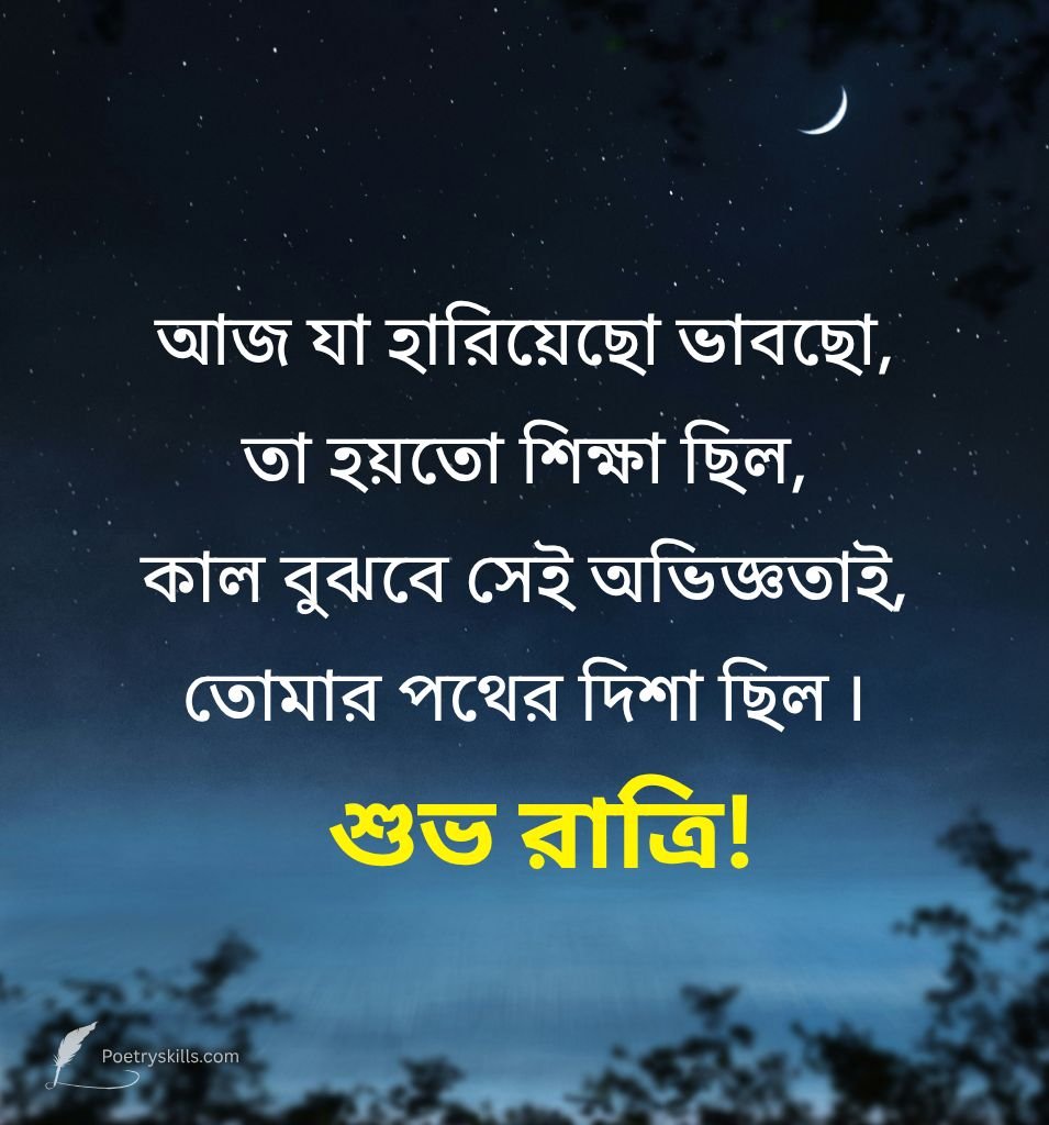 Bangla Good Night Status
