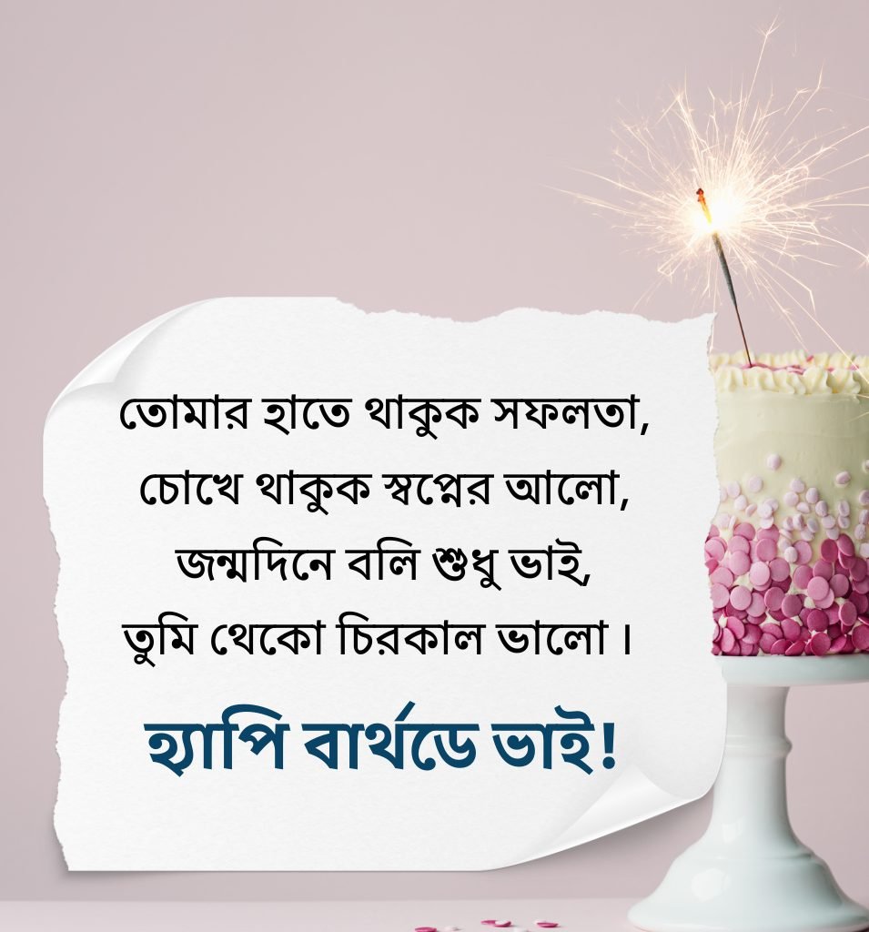 Subho Jonmodin Bhai Wishes