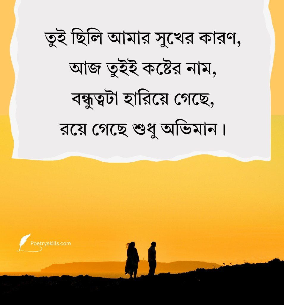 Emotional Bengali Friendship Quotes For Social Media