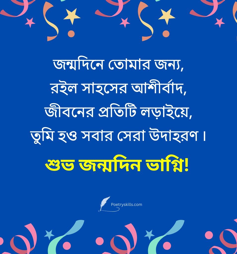 Happy Birthday Quotes for Niece in Bangla