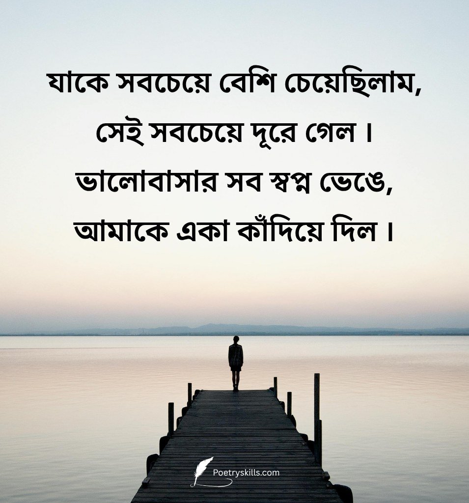 Emotional Alone Shayari in Bengali