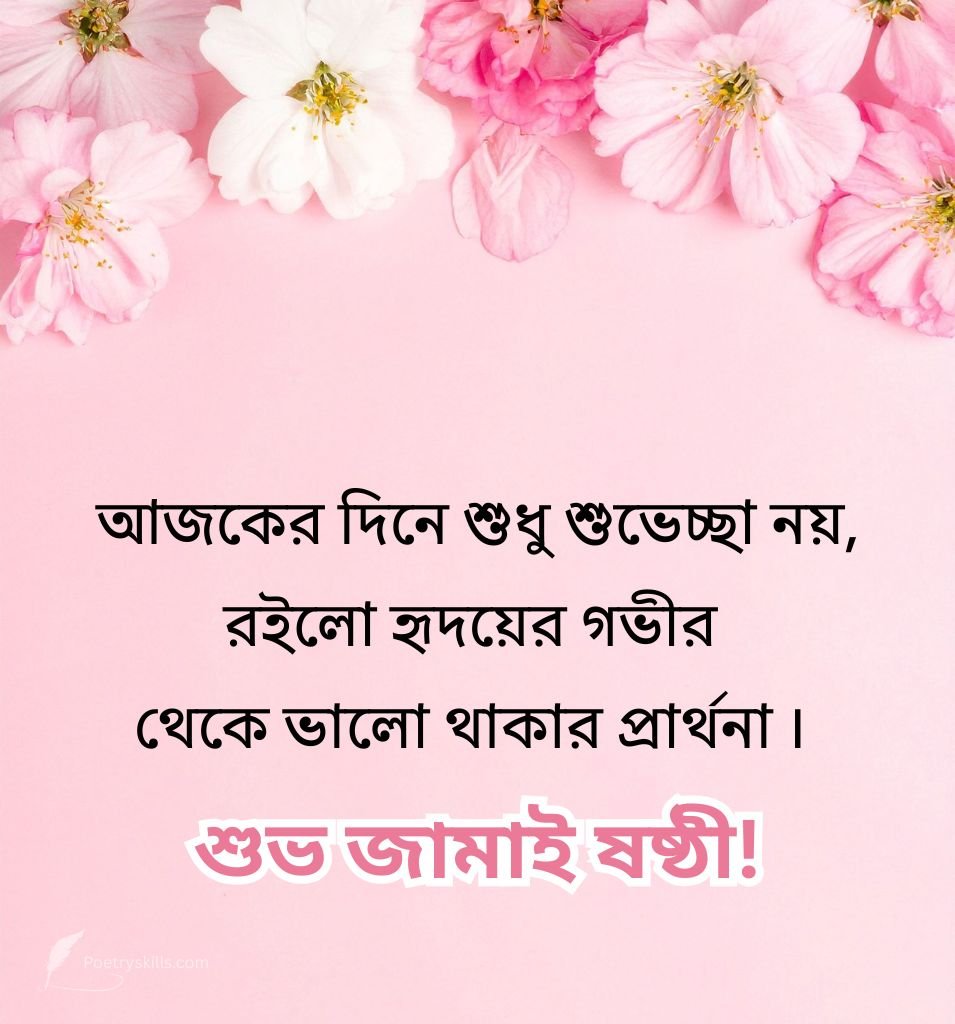 Bengali Jamai Sasthi Blessings