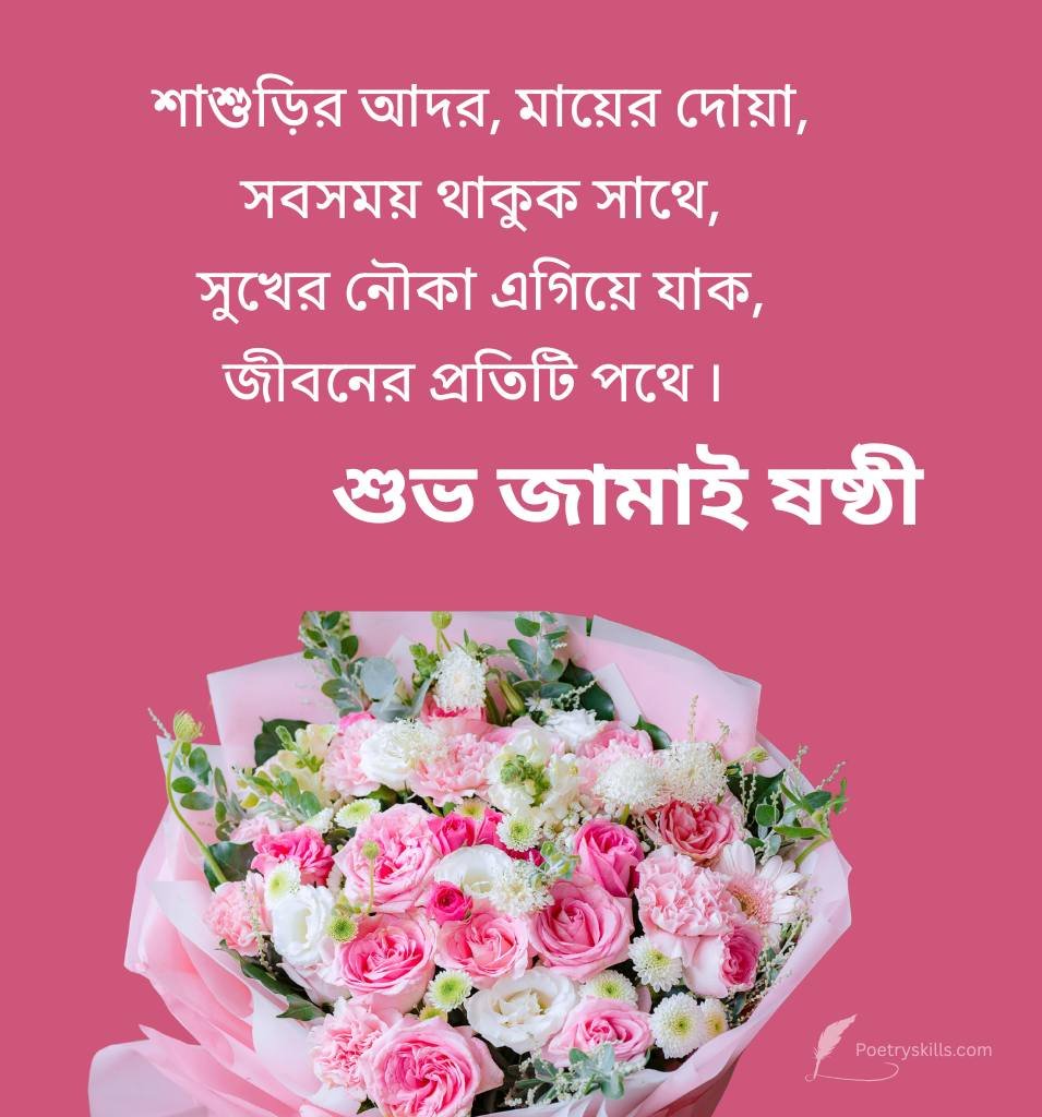 Loving Bengali Jamai Sasthi Wishes for Jamai babu