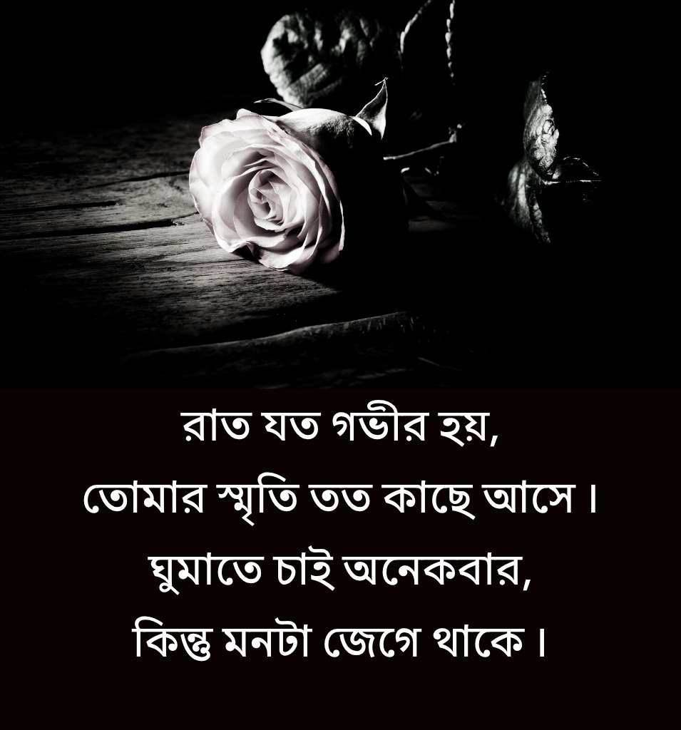 Alone Sad Mood Bengali Captions